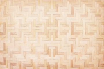 Traditional handcraft wood woven patterns on background