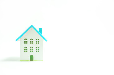 Miniature house　Simple pattern　ミニチュアの家　シンプルパターン