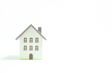 Miniature house　Simple pattern　ミニチュアの家　シンプルパターン