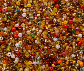 Multicolor beads assortment