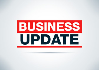 Business Update Abstract Flat Background Design Illustration