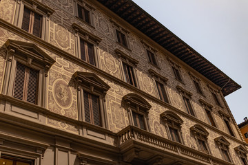 Obraz premium italian facade in firenze italia