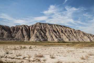 Fototapeta na wymiar view of Badlands National Park