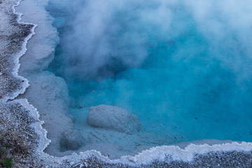 blue geyser