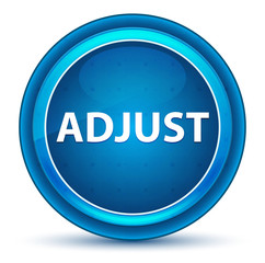 Adjust Eyeball Blue Round Button