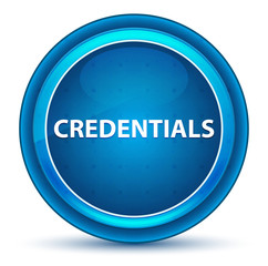 Credentials Eyeball Blue Round Button
