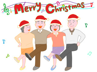 高齢者のクリスマスイベント