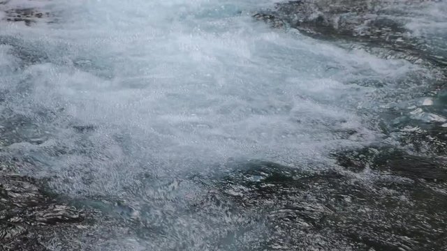 水面の泡