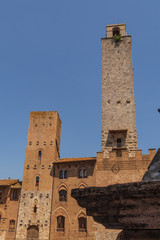 Obraz premium tower in toscane italy