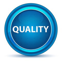 Quality Eyeball Blue Round Button