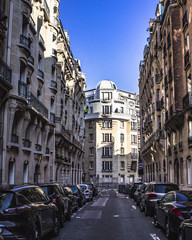 Obraz premium street in paris france