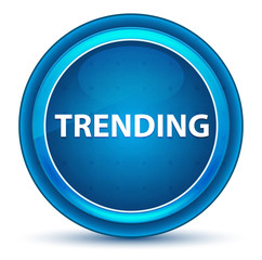 Trending Eyeball Blue Round Button