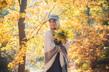 Happy smiling beautiful plus size model . Close up large girl smiling on a sunny day with good...
