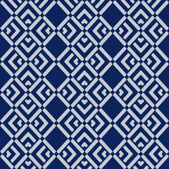 Japanese Overlapping Diagonal Square Pattern