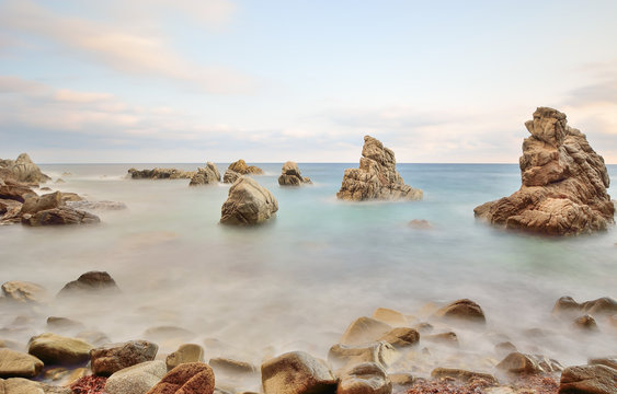 Atardecer en la Cala dels Frares
