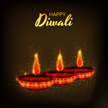 Indian Light Festival of Diwali Celebration.