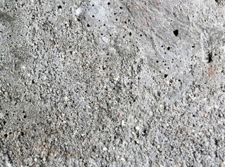 close-up of gray concrete, construction material 