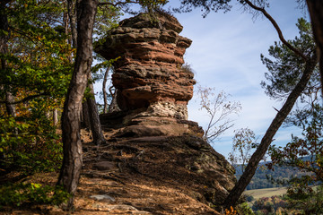 Sandsteinfels bei Dahn