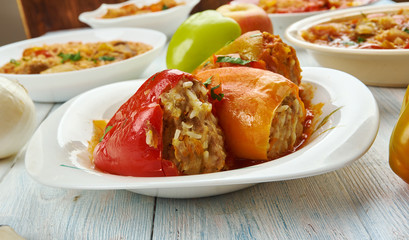 Hungarian stuffed peppers