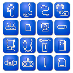 accessories icons for mobile