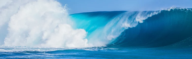 Foto op Canvas Teahupoo Swell Tahiti 2015 © Elle mana