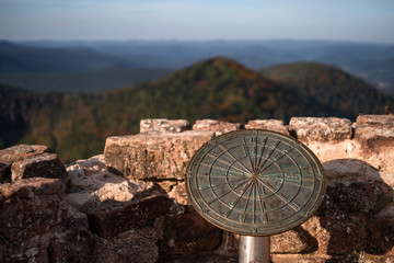 Orientierung auf der Wegelnburg