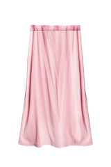 Pink skirt isolated