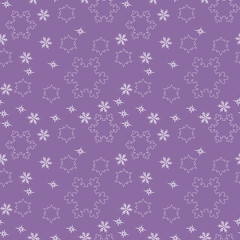 Christmas seamless pattern with snowflakes.Design template for wallpaper,fabric,wrapping,textile