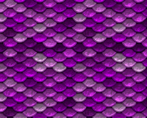 pink and purple mermaid or fish scales, bright trendy summer pattern with reptilian scales, perfect for scrapbooking, wallpaper, greeting cards, stationary or fabric © Sunnydays