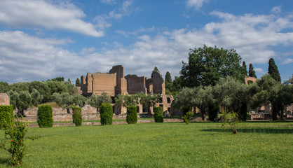 Fototapeta na wymiar Imperial Rome, Villa Adriana