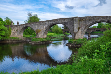 Fototapeta na wymiar Die alte Brücke in Stirling/Schottland