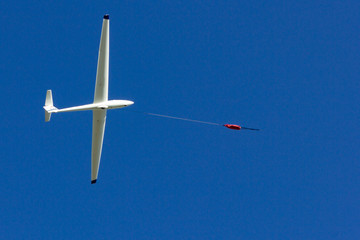 glider at winch start © rudolfgeiger