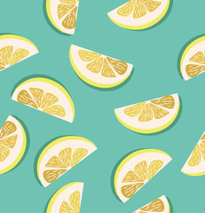 slice of a lemons pattern
