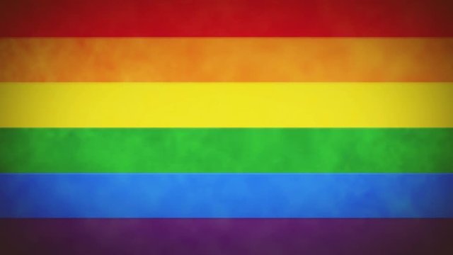 4k LGBT Rainbow Flag Background Loop With Glitch Fx/
Animation of a vintage grunge textured rainbow flag background, with twitch and glitch effects