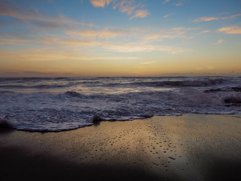 sunset apulia,  February, 2018