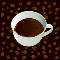 Fototapeta premium pausa caffè