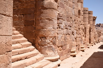 Rear Corridor, Great Temple, Petra, Jordan