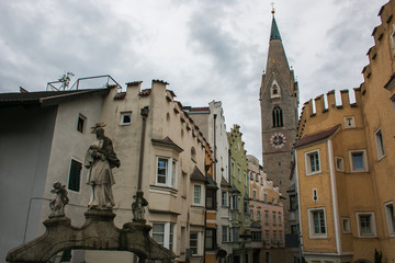 Centro storico di Bressanon in Trentino Alto-Adige
