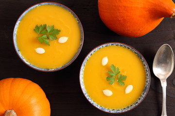 Pumpkin soup.