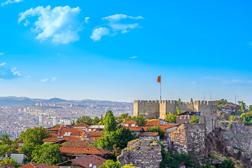 Citadel of Ankara - Ankara, Turkey. - obrazy, fototapety, plakaty