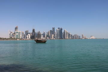 Fototapeta na wymiar Holidays in Doha, Qatar
