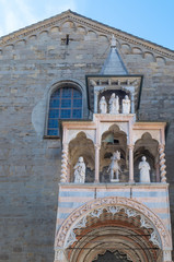 Fototapeta premium Bergamo and its masterpieces of art and architecture