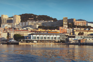 Main passenger terminal in Port of Ajaccio