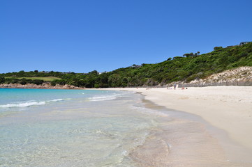 Plade de sable fin Corse