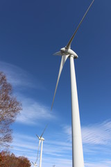 Wind Power Plant at Scenic Place