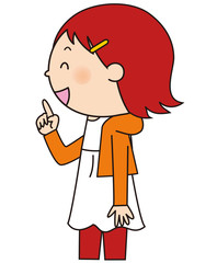 少女A 横指差し