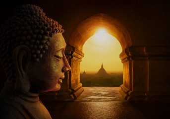 Hoofd van de Boeddha