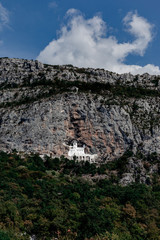 Fototapeta na wymiar Amazing Ostrog Monastery, Montenegro