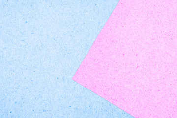 Pastel colored paper abstract texture for background, blue and pink