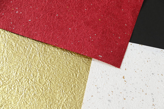 お洒落な和紙の背景 Stock Photo Adobe Stock